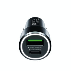 Nabíječka do auta pro zařízení s konektorem USB-C / USB-A, duální, 20W Nabíječka do auta pro zařízení s konektorem USB-C / USB-A, duální, 20W