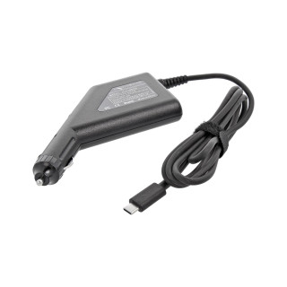 Nabíječka do auta pro notebooky HP / Toshiba / Acer / Asus / Lenovo / Dell, 65W / 20V / 3,25A / konektor USB-C
