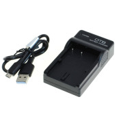 Nabíječka baterií Canon BP-508 / BP-511 / BP-511A / BP-512 / BP-514, MicroUSB Nabíječka baterií Canon BP-508 / BP-511 / BP-511A / BP-512 / BP-514, MicroUSB