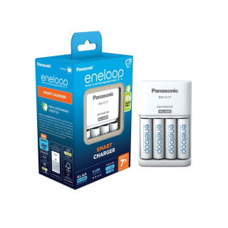 Nabíječka pro NiMH baterie Panasonic BQ-CC17 a 4 baterie Eneloop AA Nabíječka pro NiMH baterie Panasonic BQ-CC17 a 4 baterie Eneloop AA