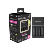 Nabíječka baterií NiMH Panasonic BQ-CC55E a 4 baterie Eneloop Pro AA