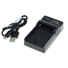 Nabíječka baterií Sony NP-FM50 / NP-FM70 / NP-FM90 / NP-FM500H, MicroUSB