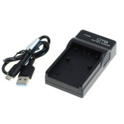 Nabíječka baterií Sony NP-FH50 / NP-FP50 / NP-FV50, MicroUSB