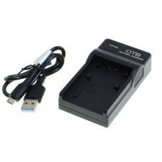 Nabíječka baterií Sony NP-FH50 / NP-FP50 / NP-FV50, MicroUSB