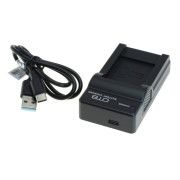 Nabíječka baterií Olympus LI-70B, MicroUSB Nabíječka baterií Olympus LI-70B, MicroUSB