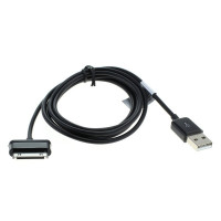 Datový USB kabel pro zařízení Samsung Galaxy Tab / Note, černý Datový USB kabel pro zařízení Samsung Galaxy Tab / Note, černý
