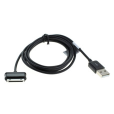 Datový USB kabel pro zařízení Samsung Galaxy Tab / Note, černý Datový USB kabel pro zařízení Samsung Galaxy Tab / Note, černý