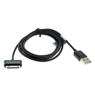 Datový USB kabel pro zařízení Samsung Galaxy Tab / Note, černý