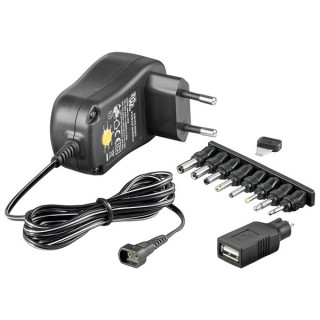 Univerzální nabíječ, 12W / 3V-12V Univerzální nabíječ, 12W / 3V-12V