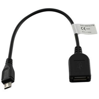 USB OTG kabel pro chytré telefony, univerzální, MicroUSB
