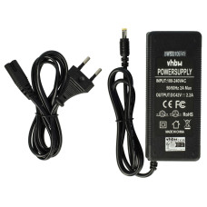 Nabíječka pro elektrokola, 36V / 42V / 2.2A / konektor 5.5mm x 2.1mm Nabíječka pro elektrokola, 36V / 42V / 2.2A / konektor 5.5mm x 2.1mm
