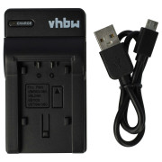 Nabíječka baterií Panasonic VW-VBK180 / VW-VBT190 / VW-VBY100, MicroUSB Nabíječka baterií Panasonic VW-VBK180 / VW-VBT190 / VW-VBY100, MicroUSB