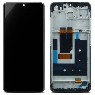 Sklo a LCD displej pro Nokia 2.4, originál (OEM), černé Sklo a LCD displej pro Nokia 2.4, originál (OEM), černé