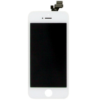 Sklo a LCD displej pro Apple iPhone 5, bílé