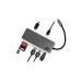 7v1 Multiportový adaptér pro Apple MacBook M1/M2 z USB-C na USB-C, HDMI, USB-A, SD, MicroSD