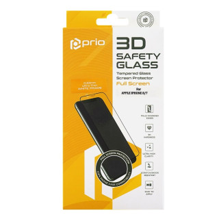 Tvrzené ochranné sklo pro iPhone 7 / 8, Full Cover 3D, bílé Tvrzené ochranné sklo pro iPhone 7 / 8, Full Cover 3D, bílé