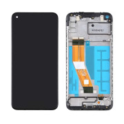Sklo a LCD displej pro Samsung Galaxy A11 / SM-A115, originál (OEM), černé
