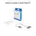 Datový kabel z USB-A na MicroUSB 2.0 / USB-C / Lightning, 1,2 m