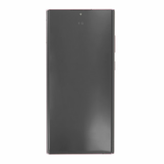 Sklo a LCD displej pro Samsung Galaxy S22 Ultra / SM-G908, originál, nachový