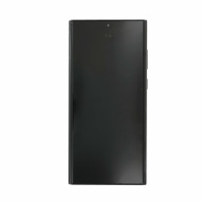Sklo a LCD displej pro Samsung Galaxy S22 Ultra / SM-G908, originál, šedá, červena, modrý