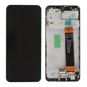 Sklo a LCD displej pro Samsung Galaxy A23 / SM-A235, originál, černé Sklo a LCD displej pro Samsung Galaxy A23 / SM-A235, originál, černé