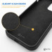 Silikonové pouzdro pro Apple iPhone 11 Pro Max, černé Silikonové pouzdro pro Apple iPhone 11 Pro Max, černé