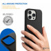 Silikonové pouzdro pro Apple iPhone 11 Pro Max, černé Silikonové pouzdro pro Apple iPhone 11 Pro Max, černé