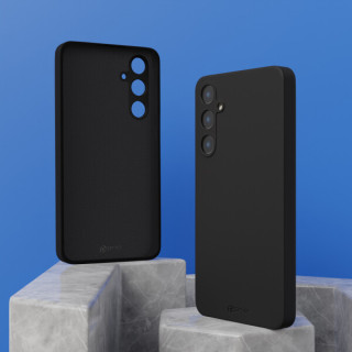 Silikonové pouzdro pro Samsung Galaxy A55, černé Silikonové pouzdro pro Samsung Galaxy A55, černé