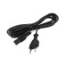 Univerzální napájecí kabel pro notebooky s 2-pin konektorem, 1,2m