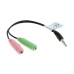 Kabel pro připojení mikrofonu a sluchátek pro Sony Playstation 4 / Microsoft XBOX One Kabel pro připojení mikrofonu a sluchátek pro Sony Playstation 4 / Microsoft XBOX One