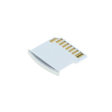 Adaptér pro MicroSD karty pro notebooky Apple Macbook, stříbrný