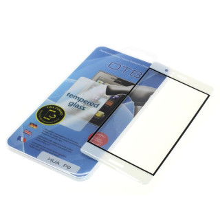 Tvrzené ochranné sklo pro Huawei P9, Full Cover 3D, bílé Tvrzené ochranné sklo pro Huawei P9, Full Cover 3D, bílé