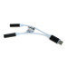 Adaptér - rozbočovač s USB-C na USB-C a jack 3,5mm konektor