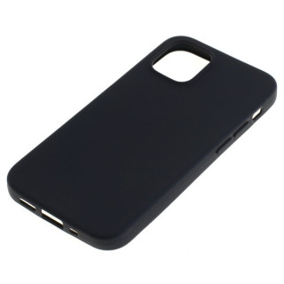 Silikonový obal pro Apple iPhone 12 Mini, černý Silikonový obal pro Apple iPhone 12 Mini, černý