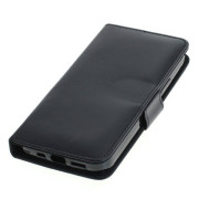 Flipové pouzdro Apple iPhone 12 pro vyrobené z umělé kůže, černáa Flipové pouzdro Apple iPhone 12 pro vyrobené z umělé kůže, černáa