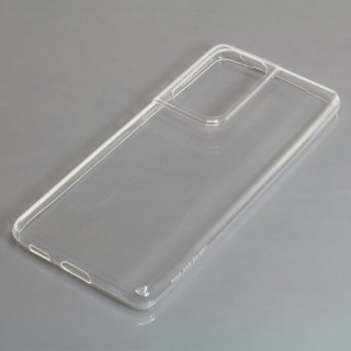Silikonové pouzdro pro Samsung Galaxy S21 Ultra 5G, průhledné Silikonové pouzdro pro Samsung Galaxy S21 Ultra 5G, průhledné