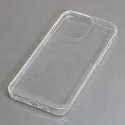 Silikonové pouzdro pro Apple iPhone 13 Pro, průhledné