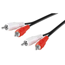 Audio kabel z 2xRCA konektoru do 2xRCA konektoru Audio kabel z 2xRCA konektoru do 2xRCA konektoru