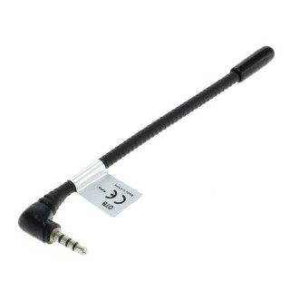 Anténa TMC pro pro příjem dopravních informací, 3,5 mm, 90 stupňů Anténa TMC pro pro příjem dopravních informací, 3,5 mm, 90 stupňů