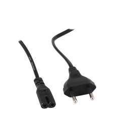 Univerzální napájecí kabel pro notebooky s 2-pin konektorem, 1,2m Univerzální napájecí kabel pro notebooky s 2-pin konektorem, 1,2m