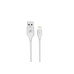 Kabel USB a Apple Lightning, bílá, 1m
