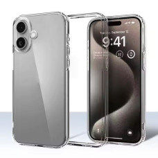 Silikonové pouzdro pro Apple iPhone 16, průhledné