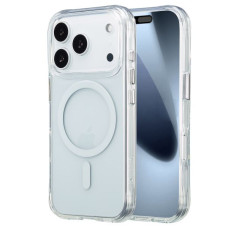 Silikonové pouzdro pro Apple iPhone 17 Pro, Magsafe, průhledné