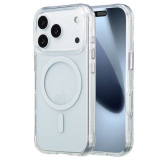Silikonové pouzdro pro Apple iPhone 17 Pro, Magsafe, průhledné Silikonové pouzdro pro Apple iPhone 17 Pro, Magsafe, průhledné