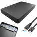 Externí pouzdro pro HDD / SSD disk 2.5" USB 3.0, černé Externí pouzdro pro HDD / SSD disk 2.5" USB 3.0, černé