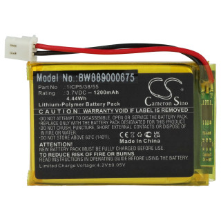 Baterie pro NUK Eco Control Audio 500, 1200 mAh Baterie pro NUK Eco Control Audio 500, 1200 mAh