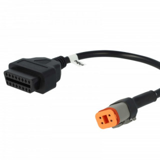 Adaptér z Harley Davidson 4-pin na OBD2 Adaptér z Harley Davidson 4-pin na OBD2