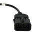 Adaptér z Opel 10-pin na OBD2 Adaptér z Opel 10-pin na OBD2