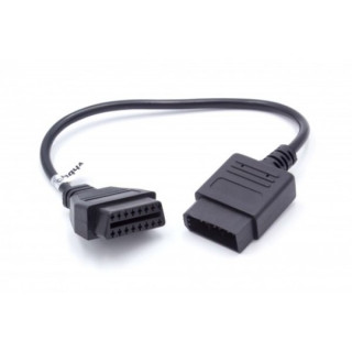 Adaptér z Alfa Romeo / Fiat / Lancia / Nissan 14-pin na OBD2 Adaptér z Alfa Romeo / Fiat / Lancia / Nissan 14-pin na OBD2