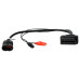 Adaptér z Alfa Romeo / Fiat / Lancia 3-pin na OBD2 Adaptér z Alfa Romeo / Fiat / Lancia 3-pin na OBD2